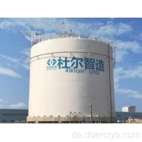 Flacher Boden -Customized Cryogenic 50000M3 LNG Lagertanks